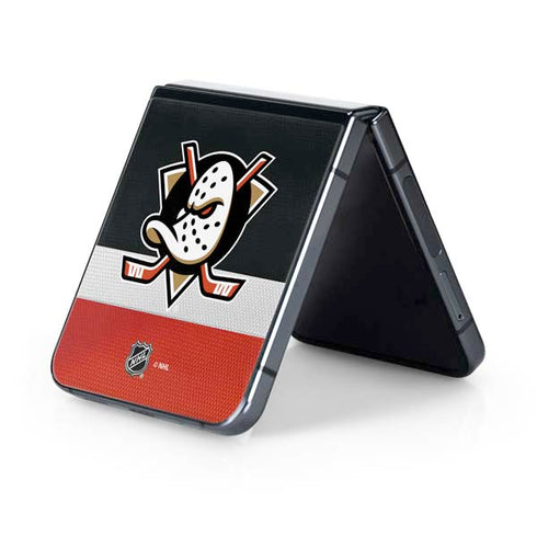 NHL Anaheim Ducks Jersey Galaxy Z Flip5 5G Skin