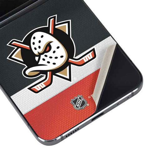 NHL Anaheim Ducks Jersey Galaxy Z Flip5 5G Skin