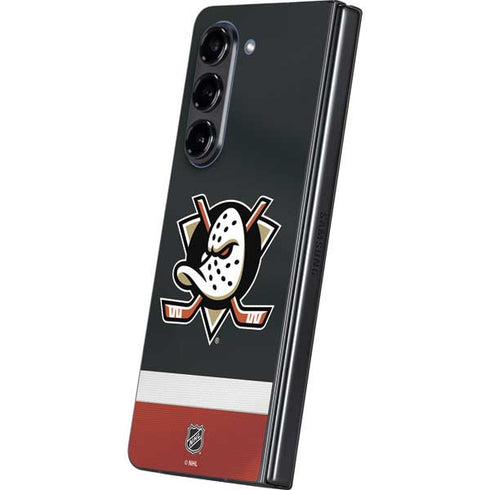 NHL Anaheim Ducks Jersey Galaxy Z Fold5 5G Skin
