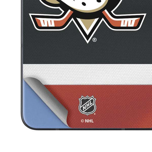 NHL Anaheim Ducks Jersey Galaxy Z Fold5 5G Skin