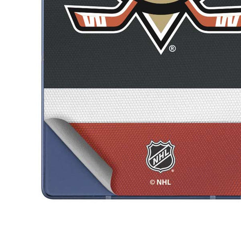 NHL Anaheim Ducks Jersey Galaxy Z Fold6 Skin