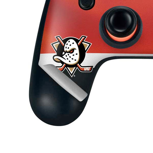 NHL Anaheim Ducks Jersey Google Stadia Controller Skin