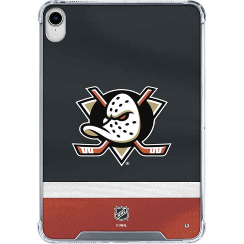 NHL Anaheim Ducks Jersey iPad 11th Gen (2025) Clear Case