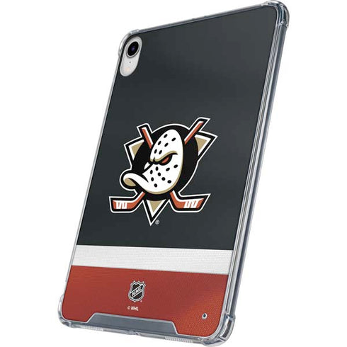 NHL Anaheim Ducks Jersey iPad 11th Gen (2025) Clear Case