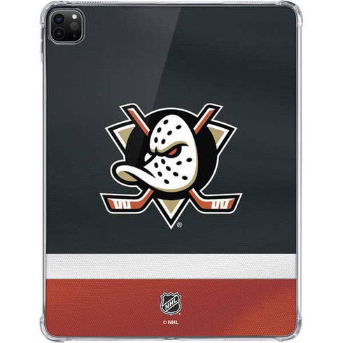 NHL Anaheim Ducks Jersey iPad Pro 11in (2024) Clear Case