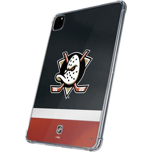 NHL Anaheim Ducks Jersey iPad Pro 11in (2024) Clear Case