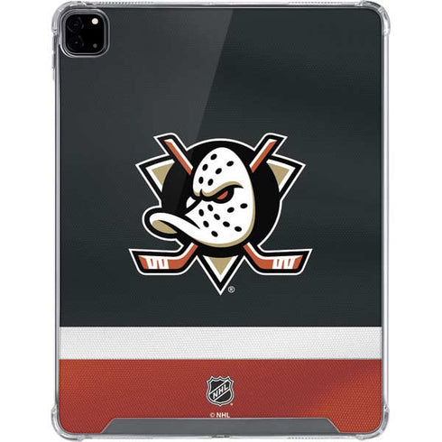 NHL Anaheim Ducks Jersey iPad Pro 12.9in (2020) Clear Case