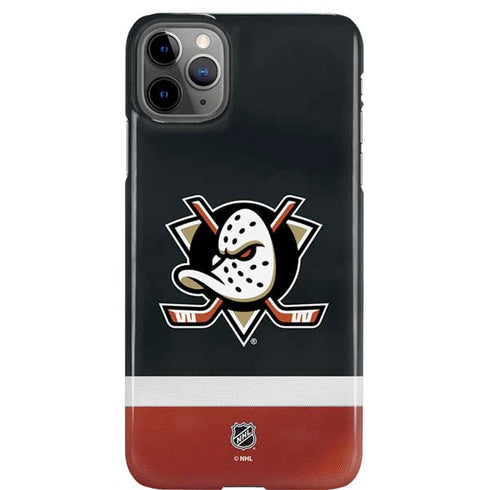 NHL Anaheim Ducks Jersey iPhone 11 Pro Max Lite Case