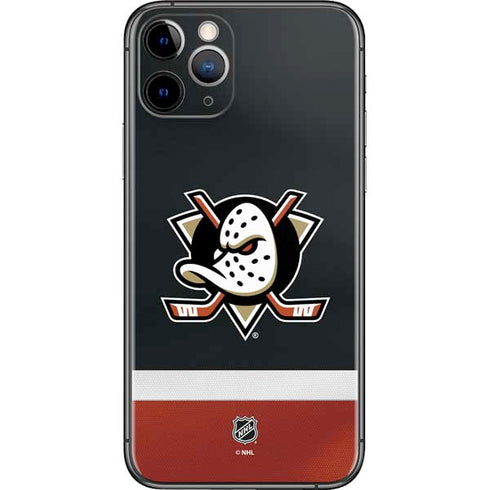 NHL Anaheim Ducks Jersey iPhone 11 Pro Skin