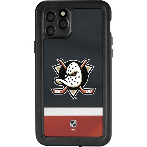 NHL Anaheim Ducks Jersey iPhone 11 Pro Waterproof Case
