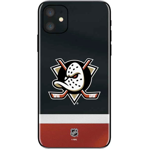NHL Anaheim Ducks Jersey iPhone 11 Skin