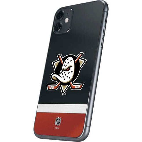 NHL Anaheim Ducks Jersey iPhone 11 Skin