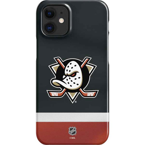 NHL Anaheim Ducks Jersey iPhone 12 Mini Lite Case