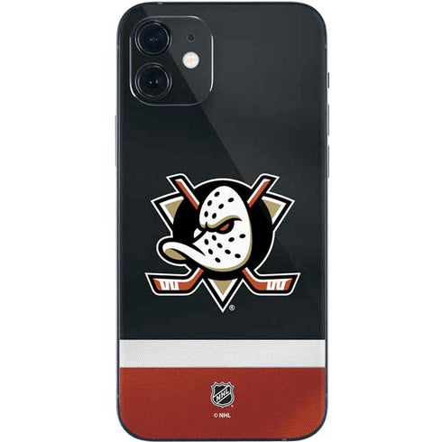 NHL Anaheim Ducks Jersey iPhone 12 Mini Skin