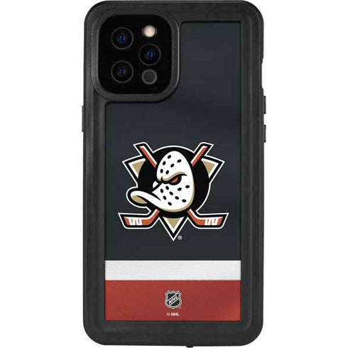 NHL Anaheim Ducks Jersey iPhone 12 Pro Max Waterproof Case
