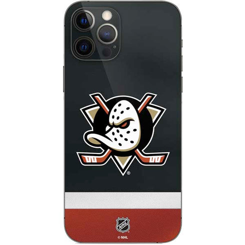 NHL Anaheim Ducks Jersey iPhone 12 Pro Skin