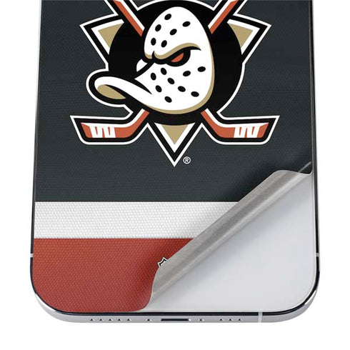 NHL Anaheim Ducks Jersey iPhone 12 Pro Skin