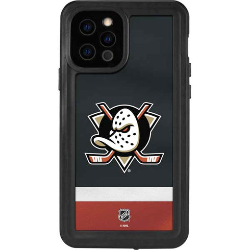 NHL Anaheim Ducks Jersey iPhone 12 Pro Waterproof Case