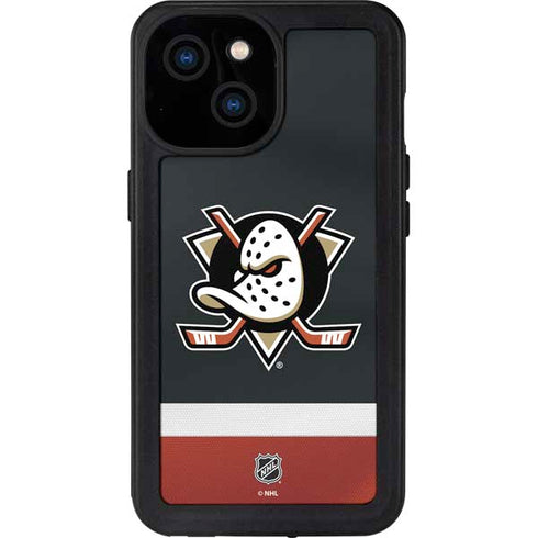 NHL Anaheim Ducks Jersey iPhone 13 Mini Waterproof Case