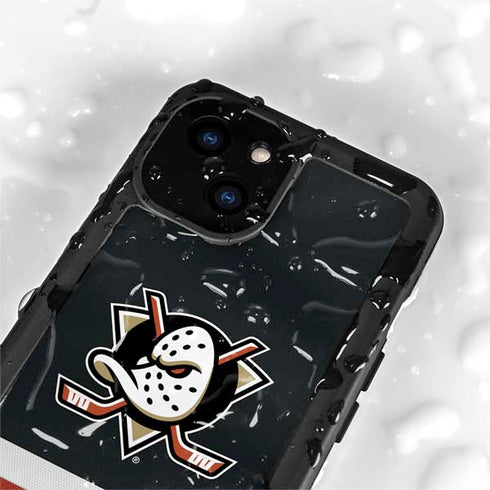 NHL Anaheim Ducks Jersey iPhone 13 Mini Waterproof Case