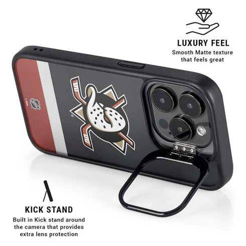 NHL Anaheim Ducks Jersey iPhone 13 Pro Kickstand Case