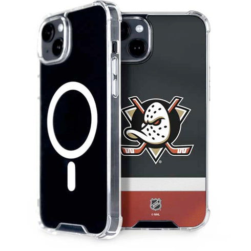 NHL Anaheim Ducks Jersey iPhone 14 MagSafe Case