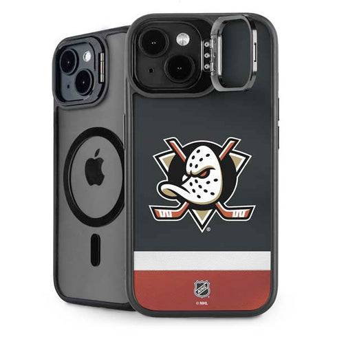 NHL Anaheim Ducks Jersey iPhone 14 Plus Kickstand Case