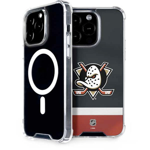 NHL Anaheim Ducks Jersey iPhone 14 Pro MagSafe Case