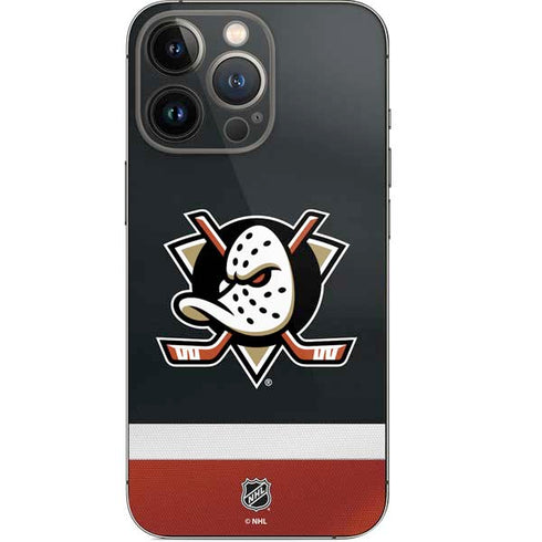NHL Anaheim Ducks Jersey iPhone 14 Pro Skin