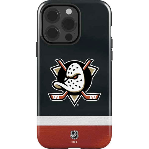NHL Anaheim Ducks Jersey iPhone 15 Pro Impact Case
