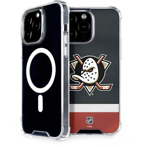 NHL Anaheim Ducks Jersey iPhone 15 Pro Max MagSafe Case