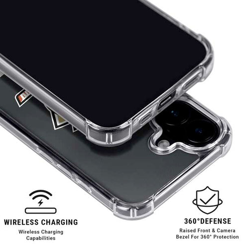 NHL Anaheim Ducks Jersey iPhone 16 Clear Case