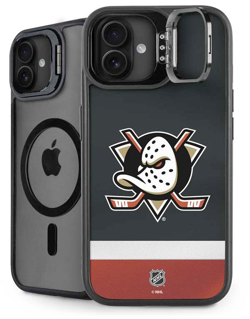 NHL Anaheim Ducks Jersey iPhone 16 Kickstand Case