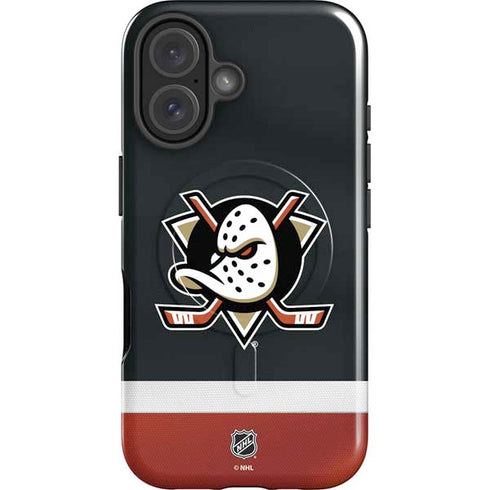 NHL Anaheim Ducks Jersey iPhone 16 Plus Magsafe Impact Case