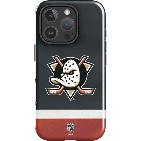 NHL Anaheim Ducks Jersey iPhone 16 Pro Impact Case