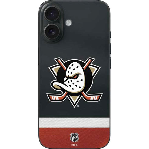 NHL Anaheim Ducks Jersey iPhone 16 Skin