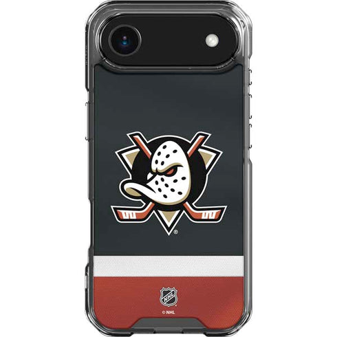 NHL Anaheim Ducks Jersey iPhone 17 Air Clear Case