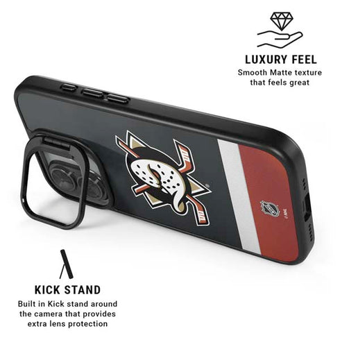 NHL Anaheim Ducks Jersey iPhone 17 Kickstand Case