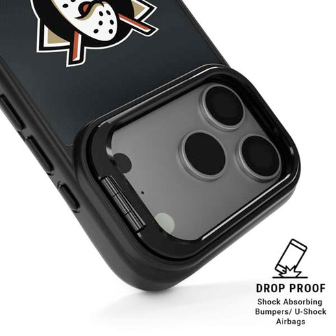 NHL Anaheim Ducks Jersey iPhone 17 Pro Max Kickstand Case