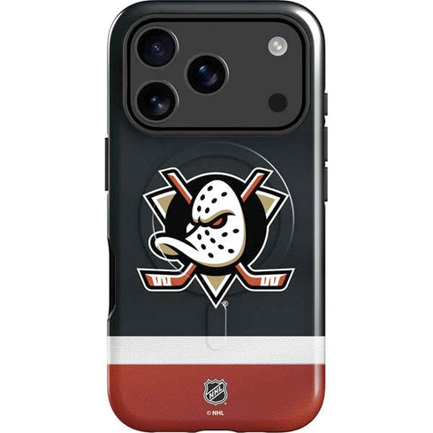 NHL Anaheim Ducks Jersey iPhone 17 Pro Max Magsafe Impact Case