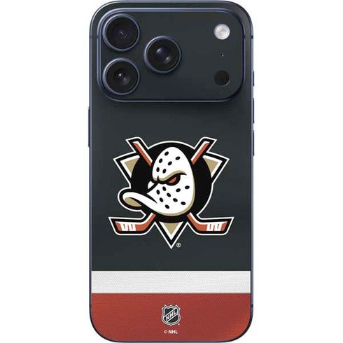 NHL Anaheim Ducks Jersey iPhone 17 Pro Skin