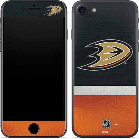 NHL Anaheim Ducks Jersey iPhone 8 Skin