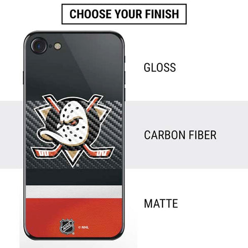 NHL Anaheim Ducks Jersey iPhone SE (2nd & 3rd Gen) Skin
