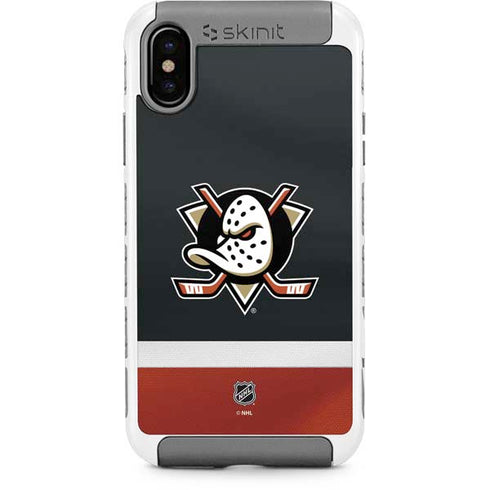NHL Anaheim Ducks Jersey iPhone Cases