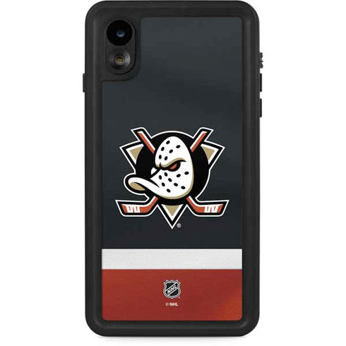 NHL Anaheim Ducks Jersey iPhone XR Waterproof Case