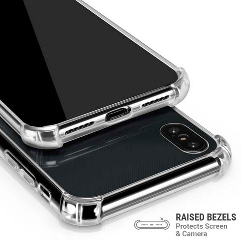 NHL Anaheim Ducks Jersey iPhone XS Max Clear Case