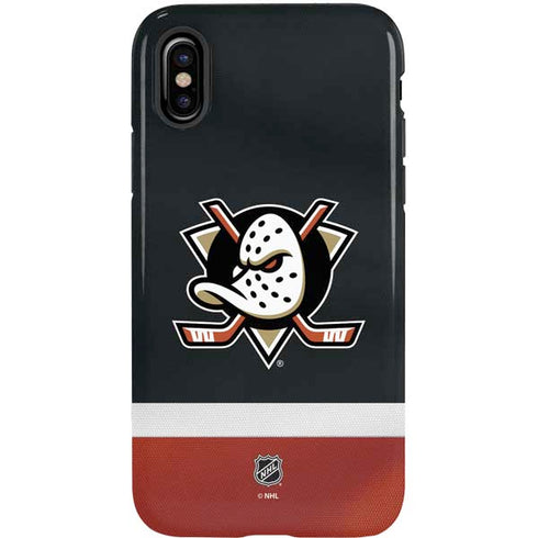 NHL Anaheim Ducks Jersey iPhone XS Pro Case