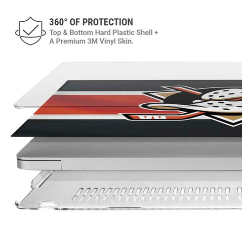 NHL Anaheim Ducks Jersey MacBook Pro 14in (2021-24) Case plus Skin