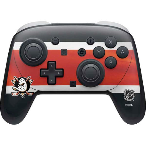 NHL Anaheim Ducks Jersey Nintendo Switch 2 (2025) Pro Controller Skin