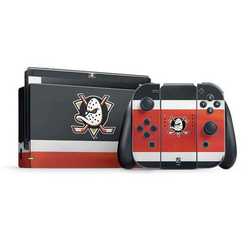 NHL Anaheim Ducks Jersey Nintendo Switch Bundle Skin